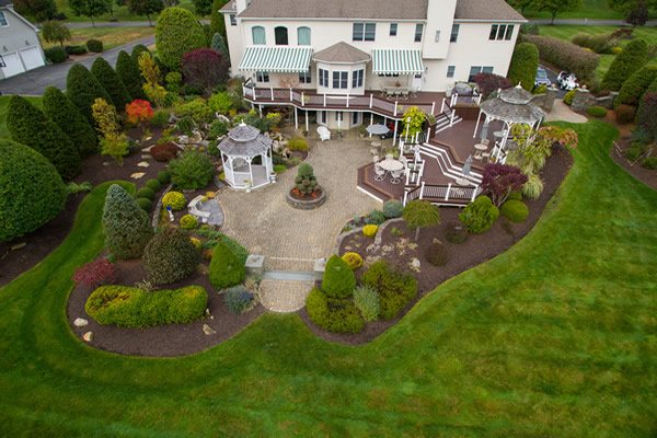 Completed Luxury Landscape Design for Backyard 